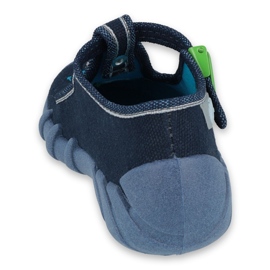 Scarpe per bambini Befado 110P388 blu navy verde 2