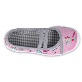 Scarpe per bambini Befado 116X280 rosa grigio 1
