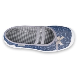 Scarpe per bambini Befado 116Y275 blu navy grigio 1
