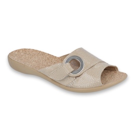 Scarpe da donna Befado pu 265D018 beige 1