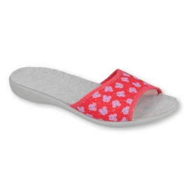 Scarpe da donna Befado pu 300D043 rosso viola grigio 1