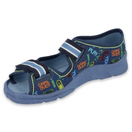 Scarpe per bambini Befado 969Y161 blu navy multicolore 1