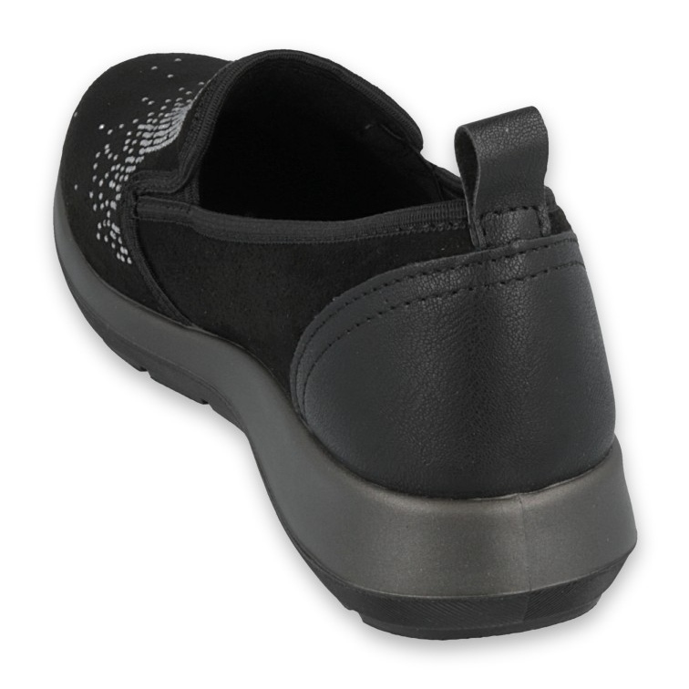 Scarpe da donna Befado 156D004 nero grigio 2