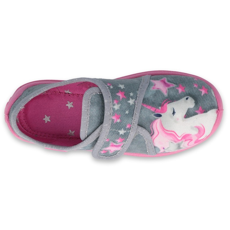 Scarpe per bambini Befado 560X117 rosa grigio 2