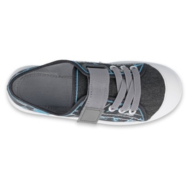 Scarpe per bambini Befado 251Y155 blu grigio 1