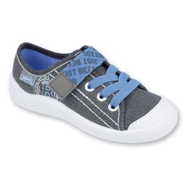 Scarpe per bambini Befado 251X129 blu grigio 1