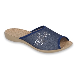 Scarpe da donna Befado pu 254D107 blu navy 1