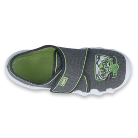 Scarpe per bambini Befado 273Y274 grigio verde 1