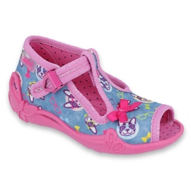 Scarpe per bambini Befado rosa 213P113 blu multicolore 1