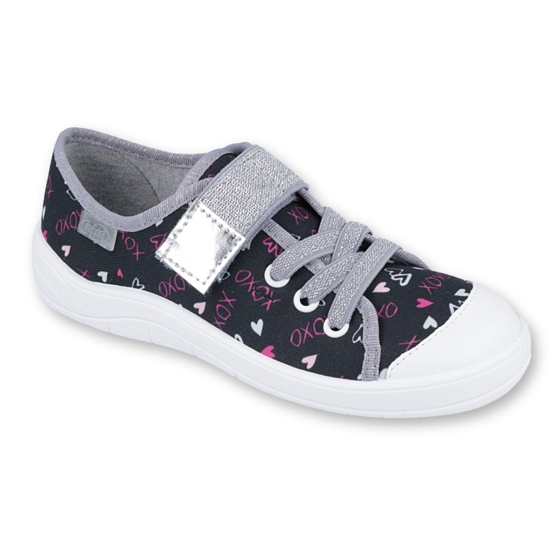 Scarpe per bambini Befado 251Y142 rosa grigio multicolore 1