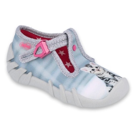 Scarpe per bambini Befado 110P365 rosa grigio multicolore 1
