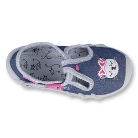 Scarpe per bambini Befado 110P361 blu navy rosa multicolore 1