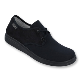Scarpe da uomo Befado pu 990M001 nero blu navy 2