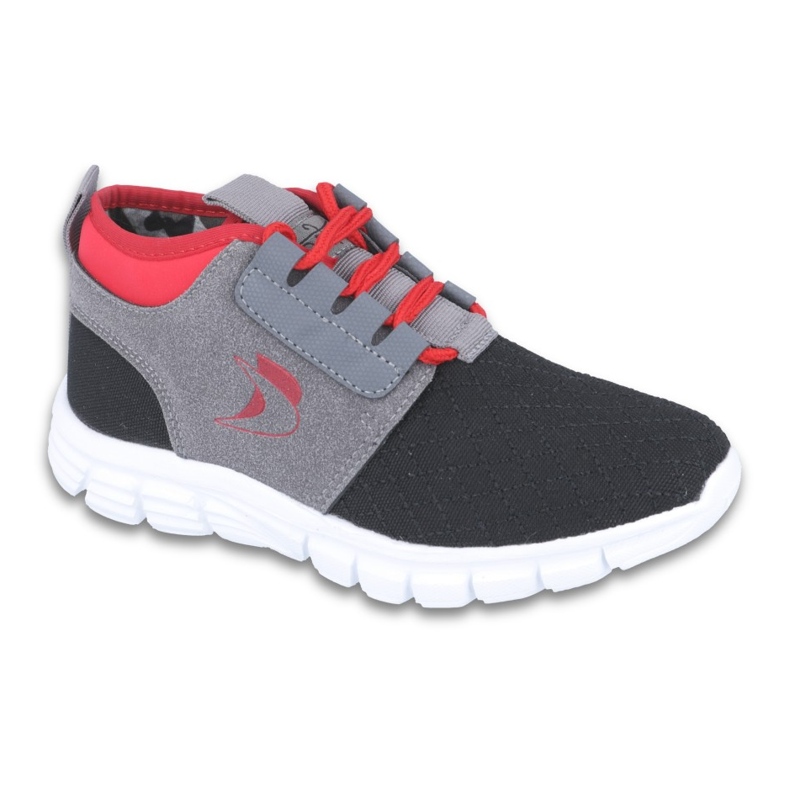 Scarpe per bambini Befado fino a 23 cm 516Y037 nero grigio rosso 1
