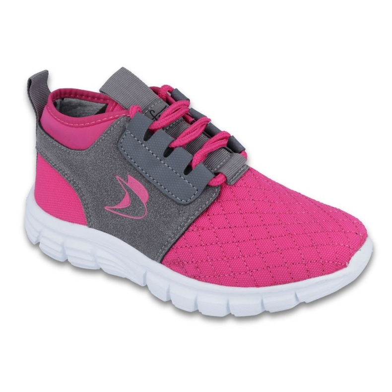 Scarpe per bambini Befado fino a 23 cm 516Y033 rosa grigio 1