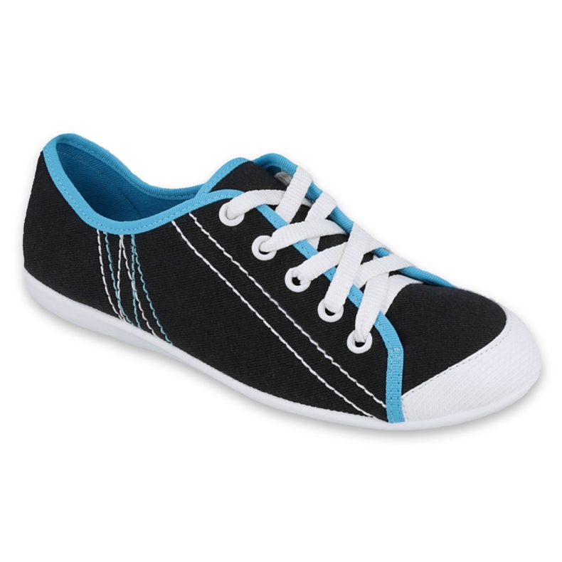 Scarpe giovanili Befado 248Q019 nero blu 1
