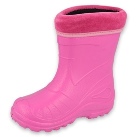 Stivali da pioggia rosa per bambini Befado 162P101 1