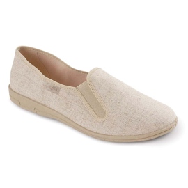 Scarpe uomo in pvc Befado 001M059 beige 1