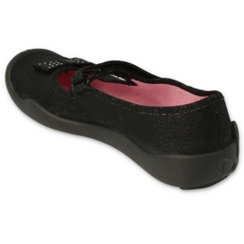 BEFADO BALLERINAS BALLINAS 114Y240 con archi in paillettes nero 2