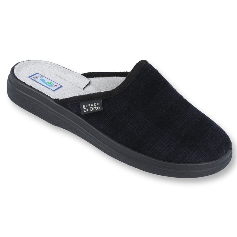 Befado scarpe da uomo pu 125M010 blu navy 1