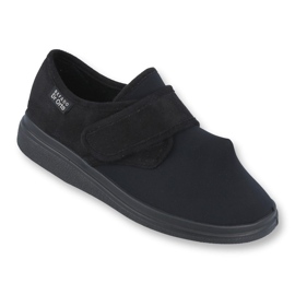 Befado scarpe da uomo pu 131M003 nero 1