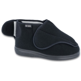 Scarpe da uomo Dr.Orto Befado per Velcro PU 163M002 NERO 1