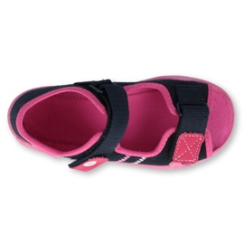 Scarpe per bambini Befado 242P056 blu navy rosa 2