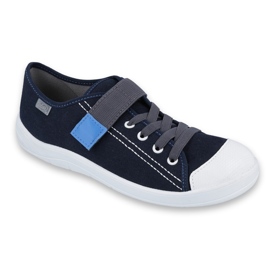 Sneaker per bambini di Befado con velcro 251q047 blu navy 1
