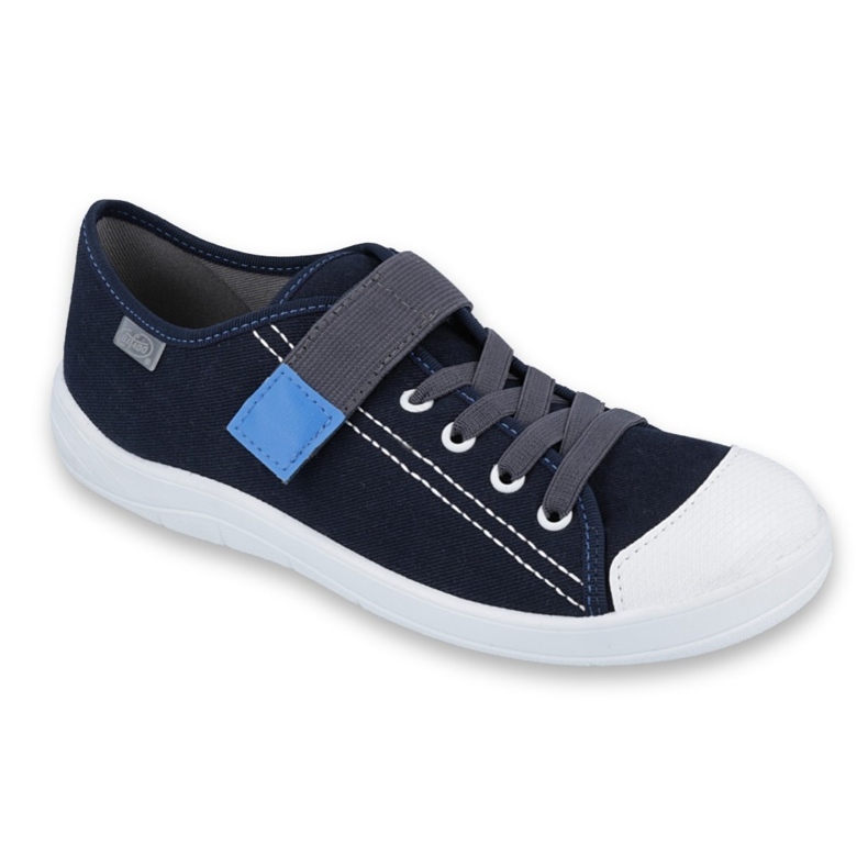 Sneaker per bambini di Befado con velcro 251q047 blu navy 1