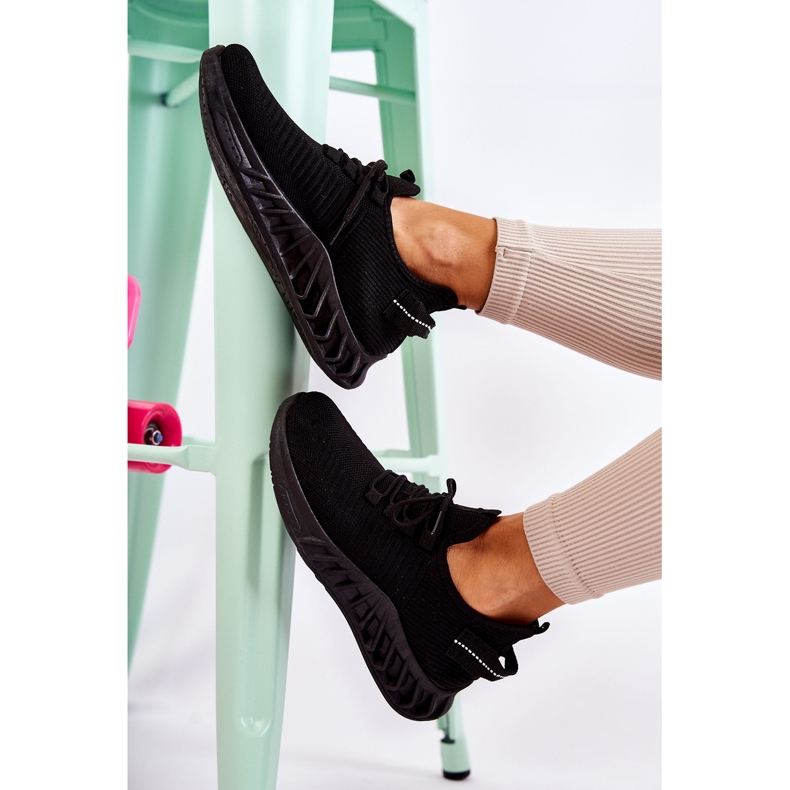 FM1 Scarpe Sportive in Tessuto da Donna Nere Lenney nero 2