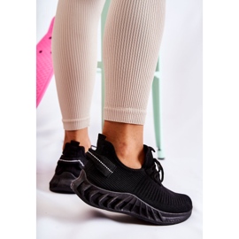 FM1 Scarpe Sportive in Tessuto da Donna Nere Lenney nero 1