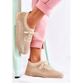 FM1 Scarpe sportive da donna Sequro Slip On beige 2