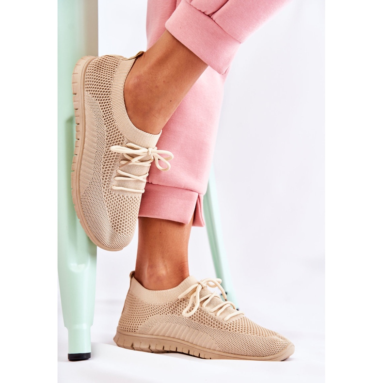 FM1 Scarpe sportive da donna Sequro Slip On beige 2
