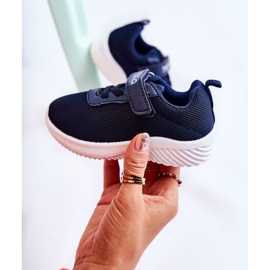 FR1 Scarpe Sportive Per Bambini Con Velcro Blu Lexy 1