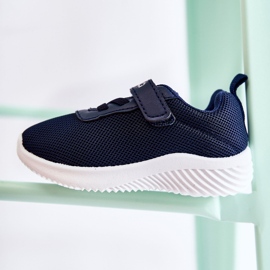FR1 Scarpe Sportive Per Bambini Con Velcro Blu Lexy 2