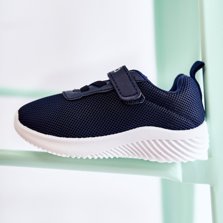 FR1 Scarpe Sportive Per Bambini Con Velcro Blu Lexy 2