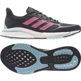 Scarpe da corsa Adidas Supernova + S42720 nero 1