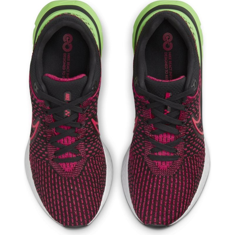 Scarpe da corsa Nike React Infinity Run Flyknit 3 DH5392-003 nero 1
