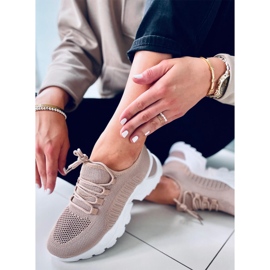 Sneaker a calzino Thorne Khaki beige 1