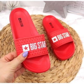 Ciabatte da piscina sportive per bambini Red Big Star GG374801 rosso 1