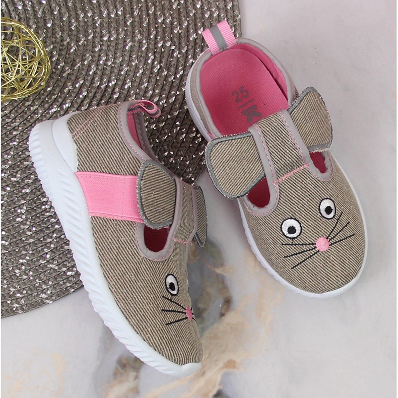 Sneaker da ragazza Atletico Mouse grigio 1
