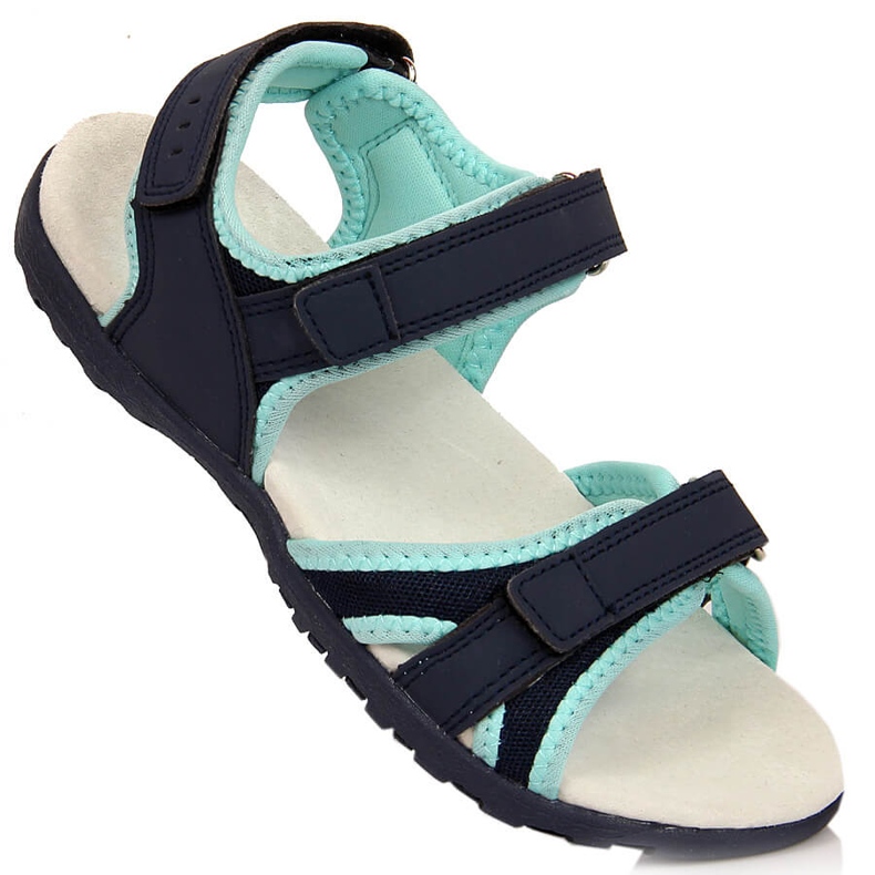 Sandali sportivi da ragazza blu navy American Club 1