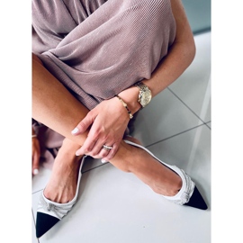 Ballerine Chanel Taylor bianche bianca 1