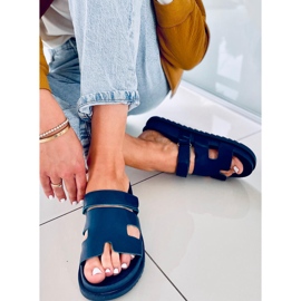 Ciabatte da donna Blu Tawny 1