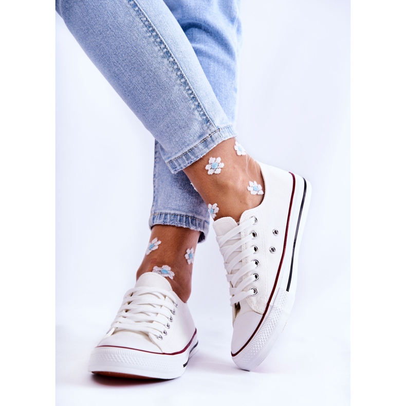 PJ1 Sneakers Classiche da Donna Bianche Be Mine bianco 1