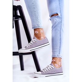 PJ1 Sneakers Classiche da Donna Tied Grey Be Mine grigio 2