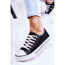 PJ1 Sneakers Classiche da Donna Legate Nere Be Mine nero 1