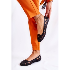 PH1 Ballerine da donna in gomma nera Indila nero 1