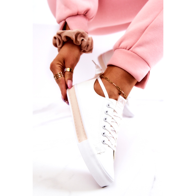PS1 Sneakers da Donna in Pelle Bianco-Beige Mikayla bianca 5