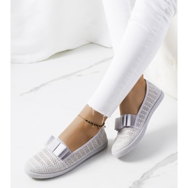 Sneaker Zorda grigia traforata grigio 2